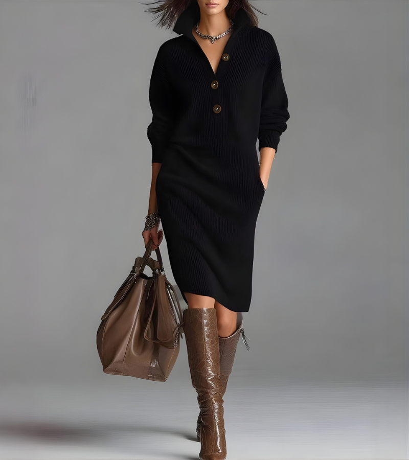 Madalyn™ Cozy Elegant Knit Dress
