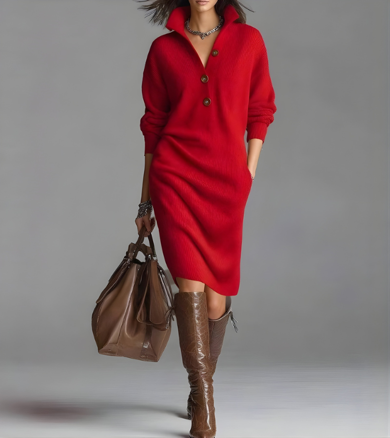 Madalyn™ Cozy Elegant Knit Dress