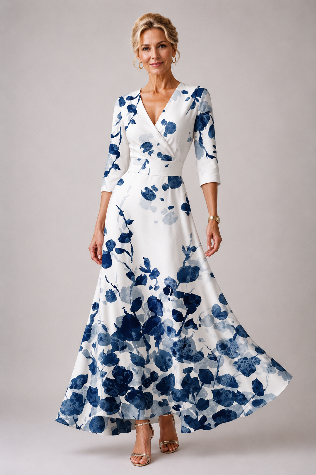 Ysa | Chic Dress with Floral Print