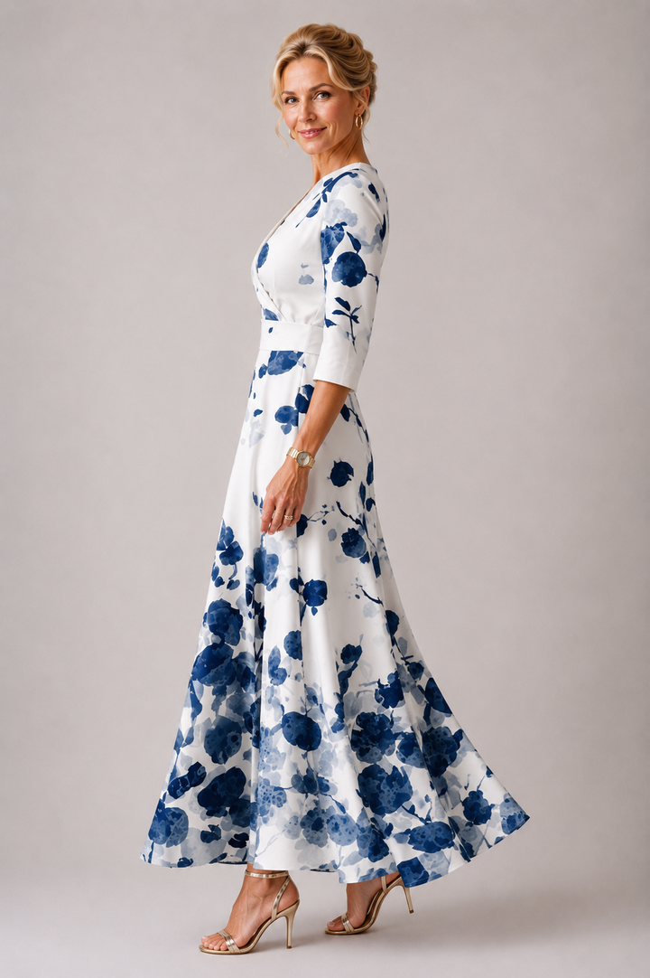 Ysa | Chic Dress with Floral Print