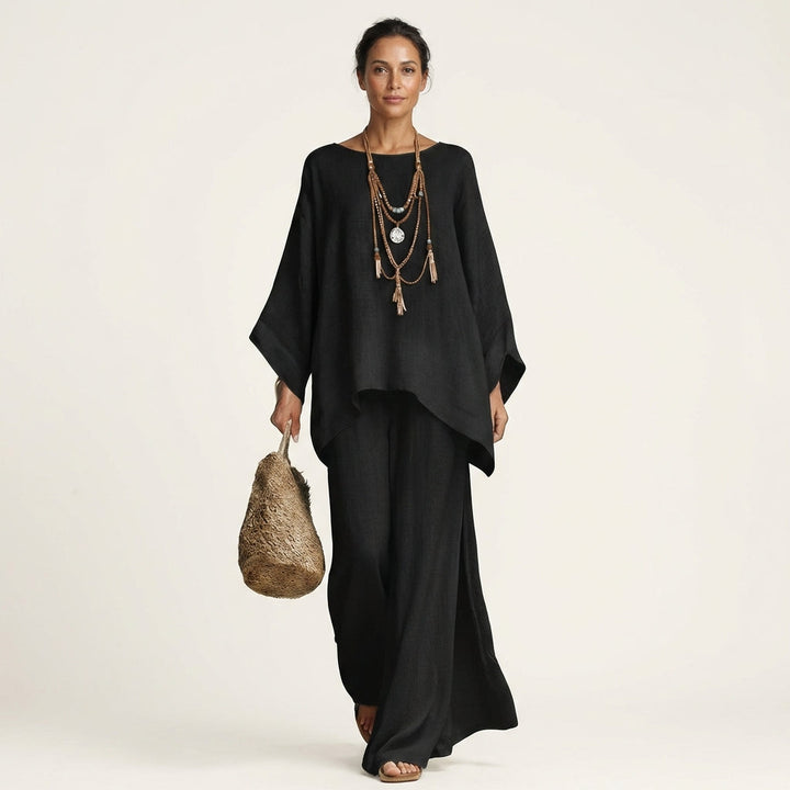 Majolie | Linen-Blend Boho Set