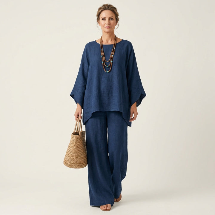 Majolie | Linen-Blend Boho Set
