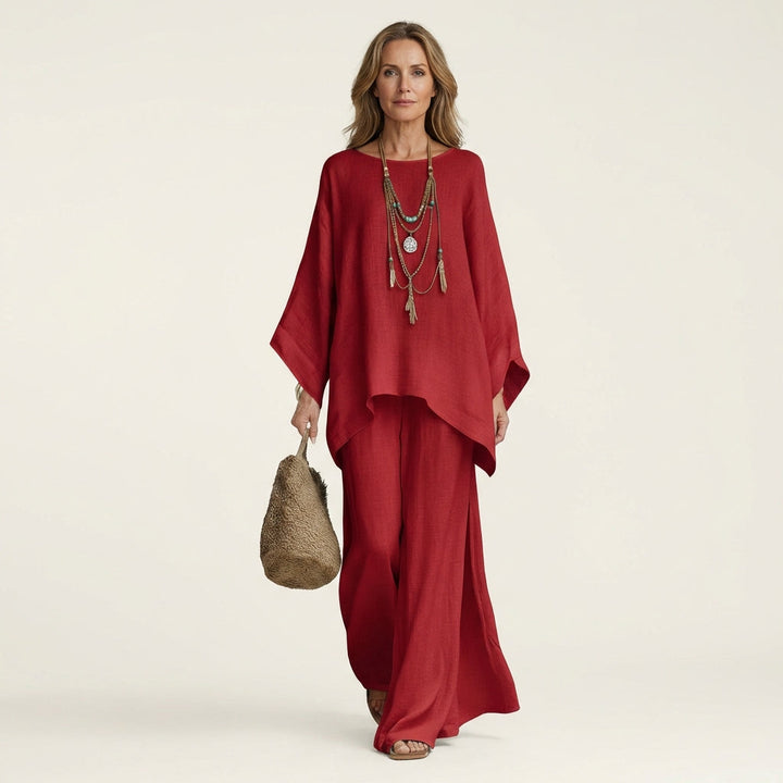 Majolie | Linen-Blend Boho Set