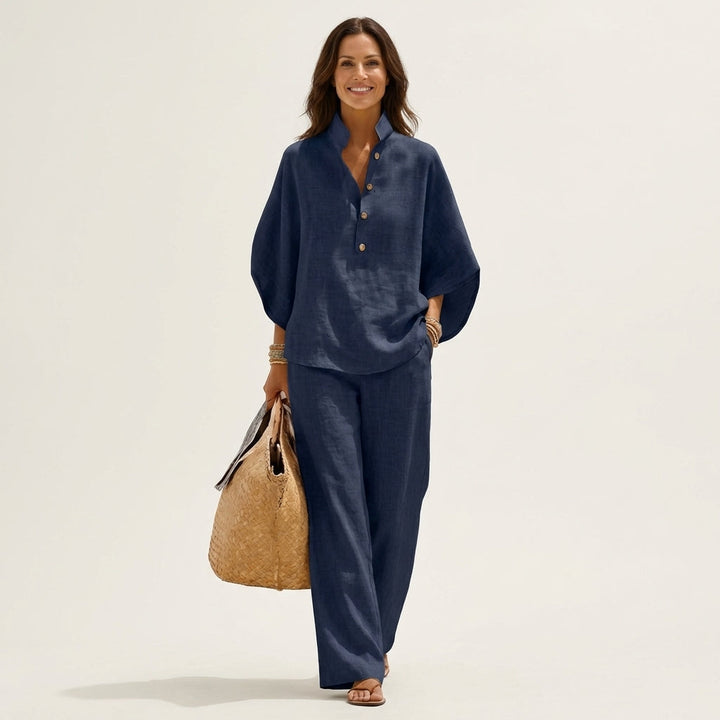 Zerah | Linen Two-Piece Set