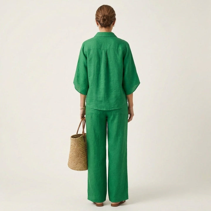 Zerah | Linen Two-Piece Set