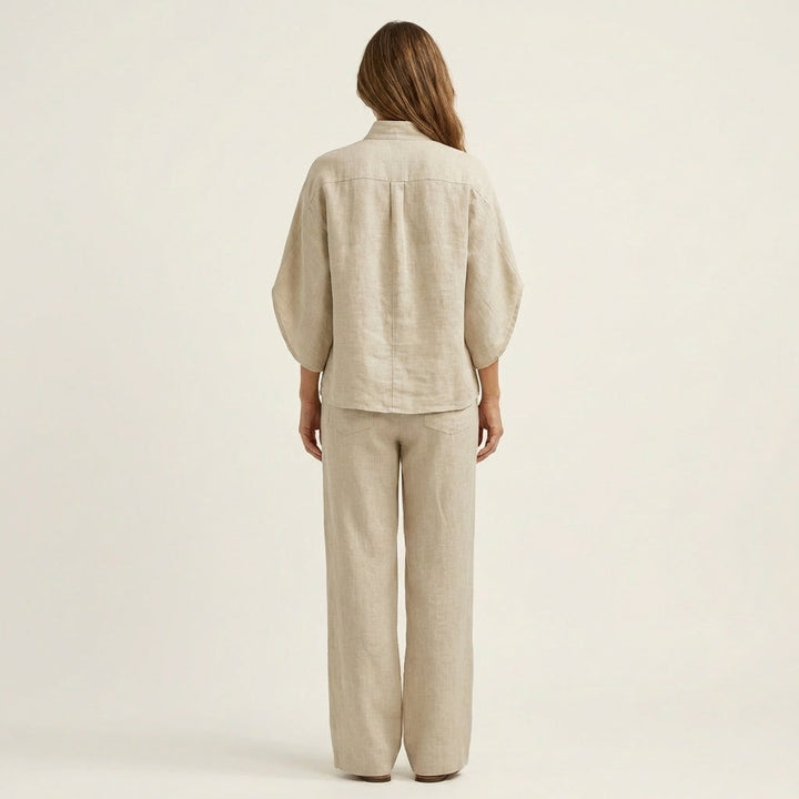 Zerah | Linen Two-Piece Set